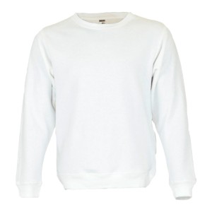 SWEAT SHIRT C/PUNHO COS RIBE DELTA BRANCO SWEAT SHIRT C/PUNHO COS RIBE DELTA BRANCO